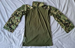 Crye Precision Army Custom Combat Shirt Aor2 - Usmc,  Seal,  Uksf,  Ubac,  Lg,  Reg