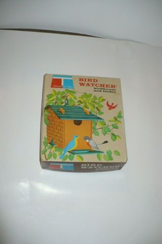 Vintage Tupperware Toys Bird Watchers Birdhouse - 1966
