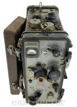 Military Radio R - 105m P - 105m Russian Soviet Army Receiver Transceiver Ussr Cccp