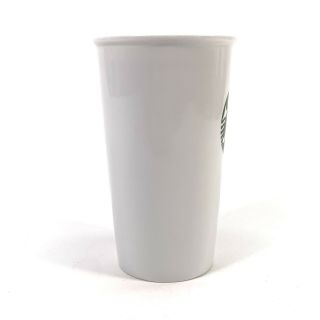 Starbucks 16 oz Coffee Mug Cup White Ceramic Travel Tumbler No Lid 3