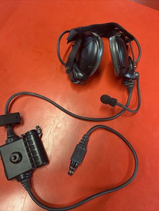 Bose Triport Tactical Military Communication Headset W/ Microphone