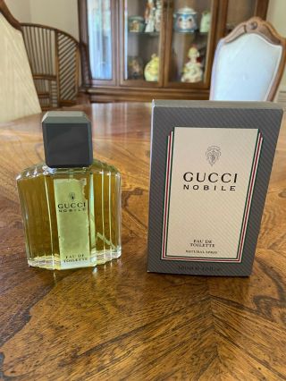 Gucci Nobile 4.  0 Fl Oz W/ Box About 97 Full Please Read
