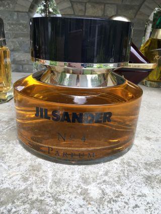 Jil Sander No.  4 Parfum Dept.  Store Factice Dummy Made In Italy Vintage Stunning