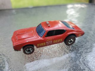 Vintage Hot Wheels Redline 1969 Fire Department Chief