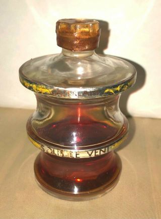 Rare Vintage Guerlain Sous Le Vent Perfume Bottle