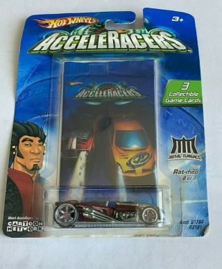 Hot Wheels 2005 1st Generation Acceleracers Metal Maniacs Ratified 8 Of 9