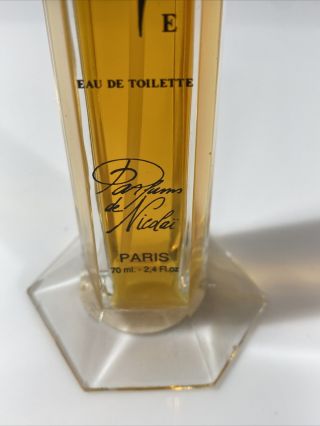 Vintage Juste Un Reve eau de toilette toilet Water Parfum Made in France 90 Ful 2
