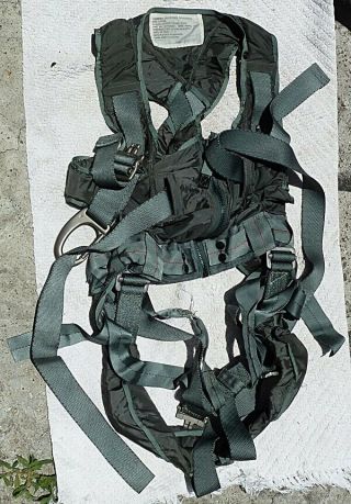 Aerial 814as600 - 1 Parachute Restraint Personnel Harness Ma - 2 Military Size Large