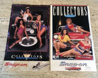 (2) Snap - On Tools Pin - Up Swimsuit Girls Collector 