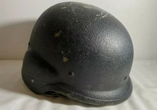 Size Large US Military PASGT Ballistic Made with Kevlar Helmet With Chin Strap 3