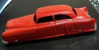 Vtg Tootsietoy Die - Cast Metal Toy Car Red Cadillac 5 7/8 " X 1 3/4 "
