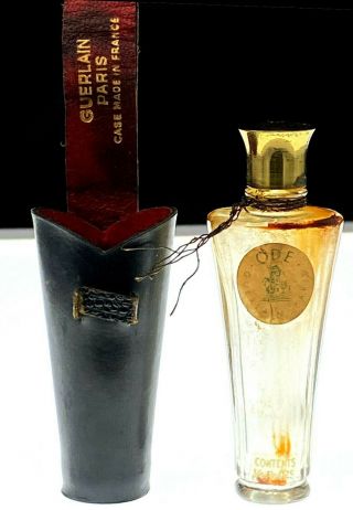 Guerlain Ode Parfum 7 Ml Flacon De Sac Parapluie Umbrella Flacon 1952 - 78