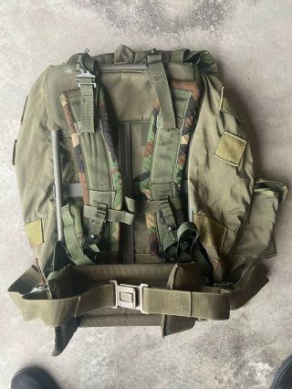 Usgi Us Army Issue Alice Large Rucksack Pack Ruck W/ Frame Complete Lc - 1 Lc - 2