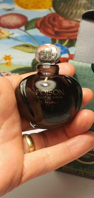 Very Rare Christian Dior Poison Esprit De Parfum 15ml - 1985