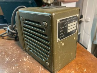 Am - 4979 Xe - Gr Af Amplifier Speaker For Prc - 25 77 Military