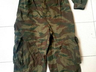 Bosnian Serb Army Green tiger stripe camouflage coverall Serbia Serbian jumpsuit 3