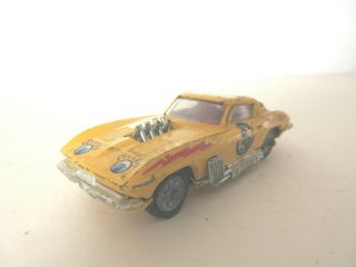 Corgi Toys 1963 Chevrolet Corvette Sting Ray For Restoration or Preservation 2 2