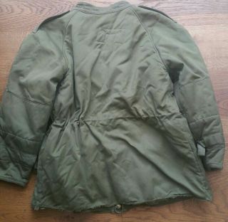 British Army Middle Parka combat smock jacket Swift zip korea Broad Arrow Sz 2 3