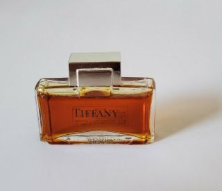 Tiffany For Women Vintage Pure Perfume.  25 Oz 7.  5 Ml Mini Travel 95 Full