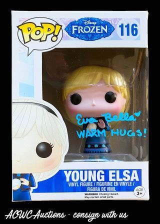 Funko Pop - Disney - Frozen - Young Elsa - Signed By Eva Bella - Jsa