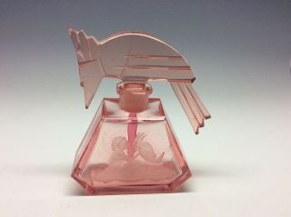 Vintage Hoffman Czech Perfume Bottle