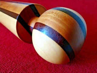 Wooden Rolling Pin Authentic Artisan Handmade Hardwoods Hand Made