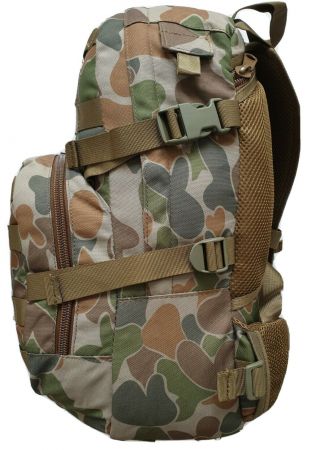 TACTICAL FORCE AUSCAM DUAL HYDRATION 20L ARMY MOLLE BACKPACK 2L BLADDER 3