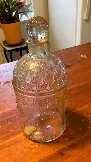 Guerlain Veritable Splash Eau De Cologne Imperiale 32 oz Bee Bottle Empty 3