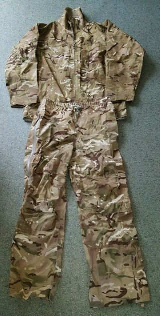 Current British Army Issued Gortex Waterproof Jacket & Trousers,  Medium