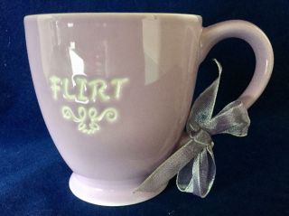 Starbucks 2006 Purple " Flirt " 15 Oz Coffee/tea Mug/cup -