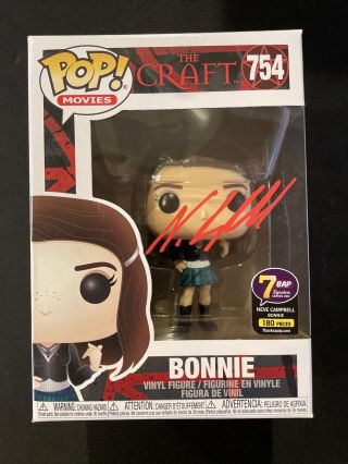 Funko Pop Movies The Craft Bonnie Signed By Neve Campbell W/jsa