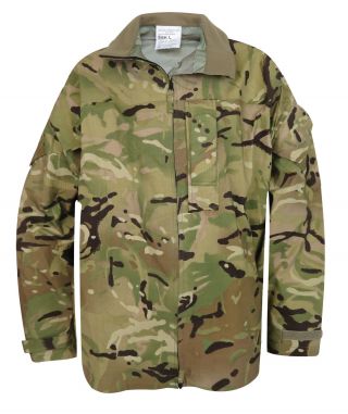 British Army Lightweight Mtp Goretex Jacket - Grade 1 -