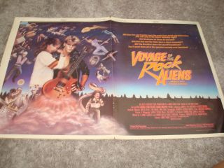 Pia Zadora In Voyage Of The Rock Aliens 1984 Ad & The Sting Ii Jackie Gleason