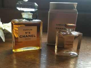 Chanel N5 Edp 7.  5ml,  Gabrielle Esence[2020 Edit] Edp 5ml Miniatures,  French.  Paris,
