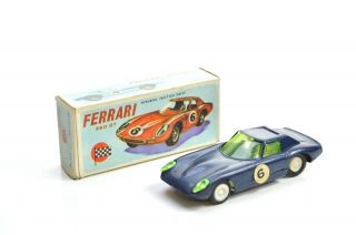 Vintage Ferrari 250 Gt Friction Drive Car 1/43