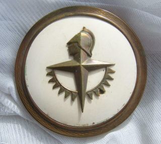 Unusual Rare 1951 Festival Of Britain Compact By Lerage Made In England
