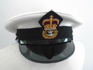 Royal Navy Chief Petty Officer Cap With Badge Size 60cm Issue
