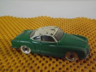 Vintage Dinky Toys No 167 Vw Karmann Ghia C1960s Play Worn No Box