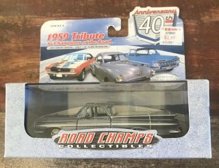 Road Champs Limited Edition 1:43 1959 Chevy El Camino Light Blue 1999