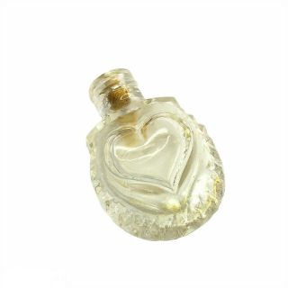 Nina Ricci Coeur Joie Lalique One Heart Purse Lay Down Mini Perfume Bottle Empty