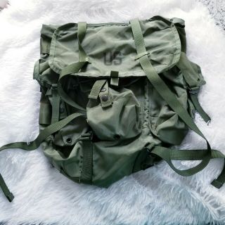 Us Army Military Alice Lc - 2 Medium Combat Field Pack Rucksack Backpack Green