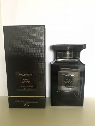 Tom Ford Oud Wood 100ml Empty Bottle & Box