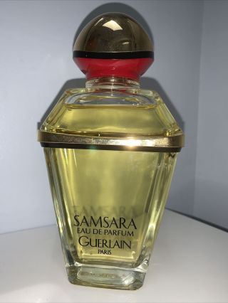 Vintage Samsara By Guerlain Edp Perfume Bottle Factice Display 6.  5” Large