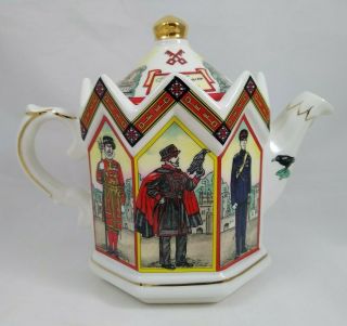Crown Teapot Tower Of London By James Sadler Made In England,  4648.