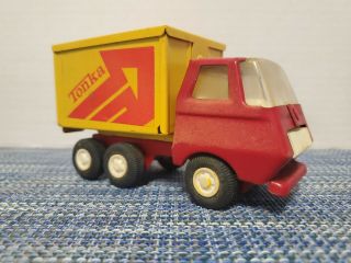 Vintage Metal Tonka Mini Delivery Box Truck 1970’s 5” Long