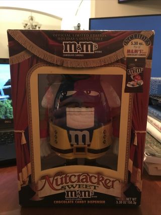 Official M&m Blue Nutcracker Sweet Candy Dispenser