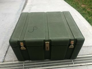 Hardigg Od Green Case W/tray 24¼ " X20¼ " X12½ " (o) Nsn:8460 - 01 - 471 - 1024
