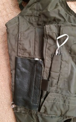 Raf Anti G Trousers Mk 4 British Airforce Old Pattern Escape Tool Pouch