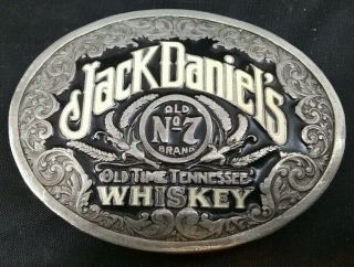 Jack Daniels Belt Buckle 2004 Old No.  7 Brand,  Old Time Tennessee Whiskey