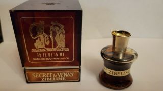 Perfume Women Weil Zibeline Secret De Venus Bath & Body Oil 15ml 0.  5oz 1/2fl.  Oz